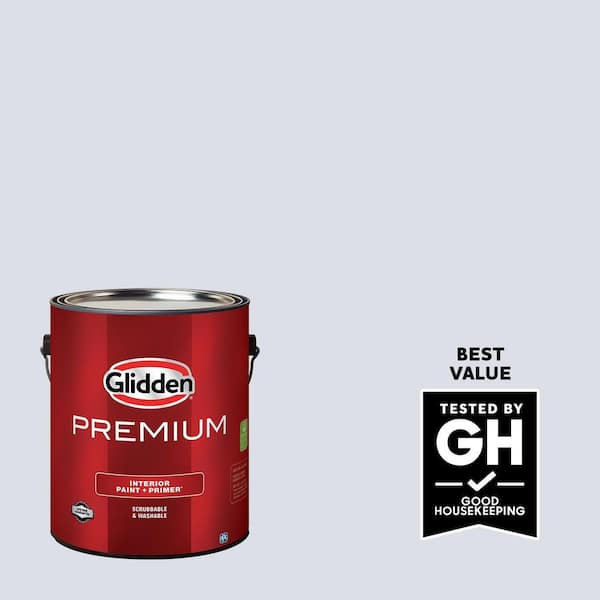Glidden Premium 1 gal. Windsor Haze PPG1167-2 Flat Interior Latex Paint
