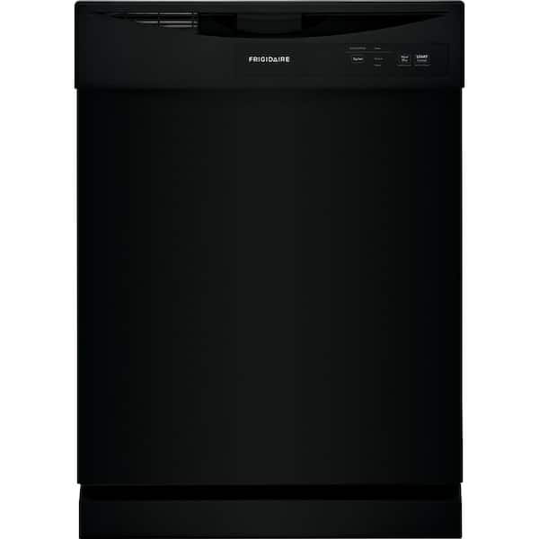 Frigidaire 24 in. Black Front Control Smart Built-In Tall Tub Dishwasher