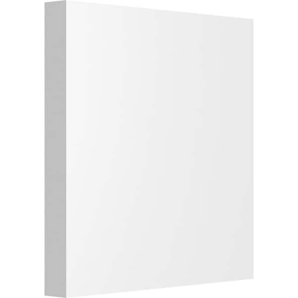 Ekena Millwork 7-in W x 7-in H x-3/4-in P Standard Sedgwick Rosette with Square Edge