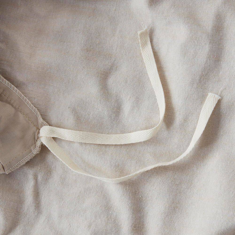 Natural Full Organic Cotton Comforter Cover Set with Insert