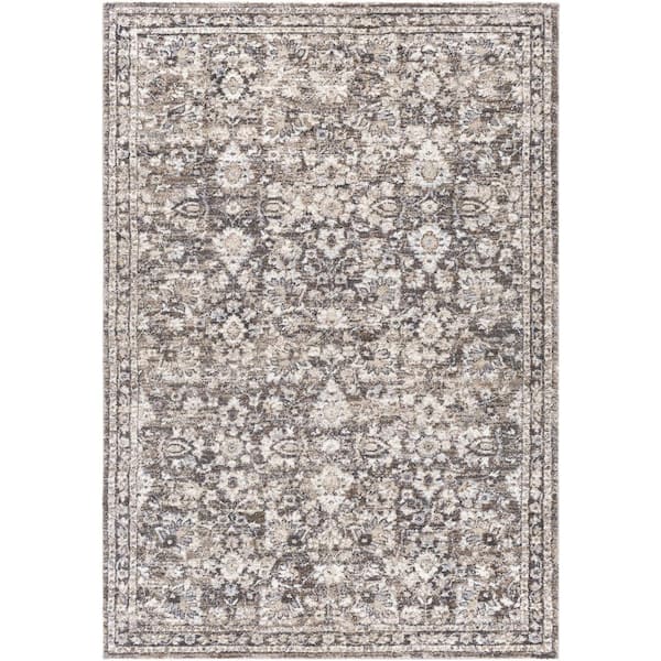 Artistic Weavers Mable Taupe Medallion 4 ft. x 6 ft. Indoor Area Rug