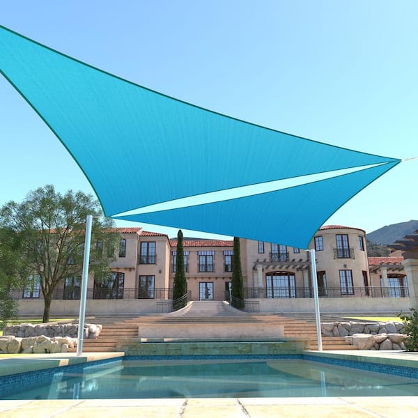 190 GSM  Equilateral Triangle Sun Shade Sail Screen Canopy, Outdoor Patio and Pergola Cover