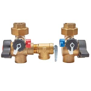 3/4 in. Lead Free Copper Silicon Alloy Body Tankless Water Heater Valve Set with VersaFit Technology