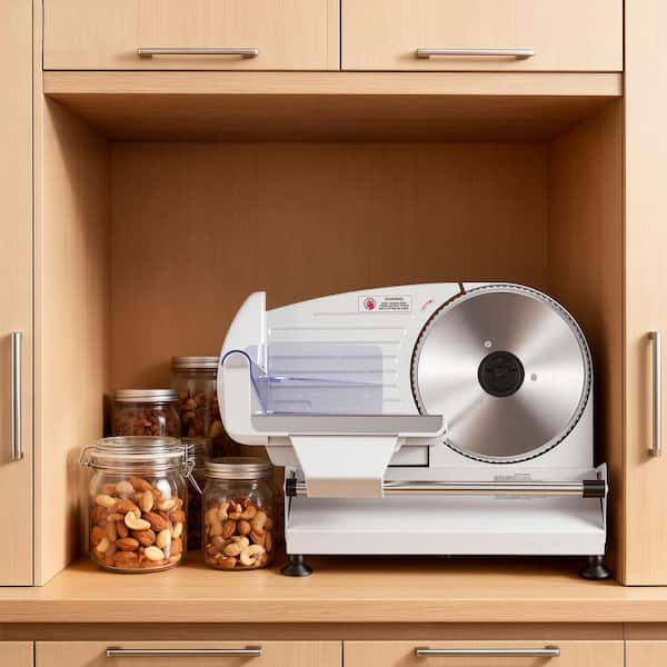 調理器具 MEAT SLICER VEVOR Meat Slicer, 7.5 in. Electric Slicer and Adjustable