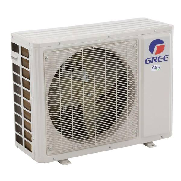 GREE Ultra Efficient 18,000 BTU 1.5Ton Ductless Mini Split Air Conditioner with Inverter, Heat, Remote 208-230V