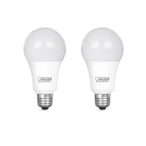 75-Watt Equivalent A19 Dimmable CEC ENERGY STAR 90+ CRI Indoor LED Light Bulb, Daylight (2-Pack)