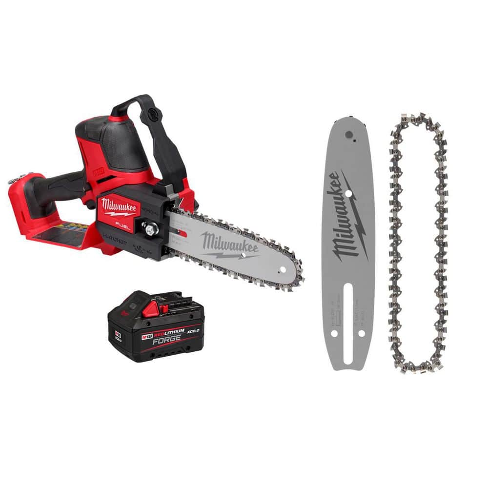 M18 FUEL 18V Lithium-Ion Brushless Battery 8 in. HATCHET Mini Pruning Chainsaw w/ 8 Ah Battery, 8 in. Bar & Chain Combo price history on PriceWatchPro