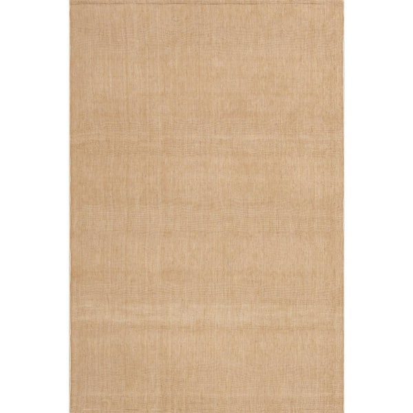 Brown 8.6 ft. x 11.6 ft. Alira Solid Outdoor Area Rug