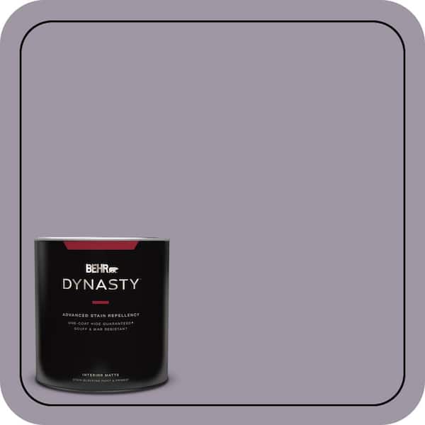 BEHR DYNASTY 1 qt. #N100-4 Fortune One-Coat Hide Matte Interior Stain-Blocking Paint and Primer