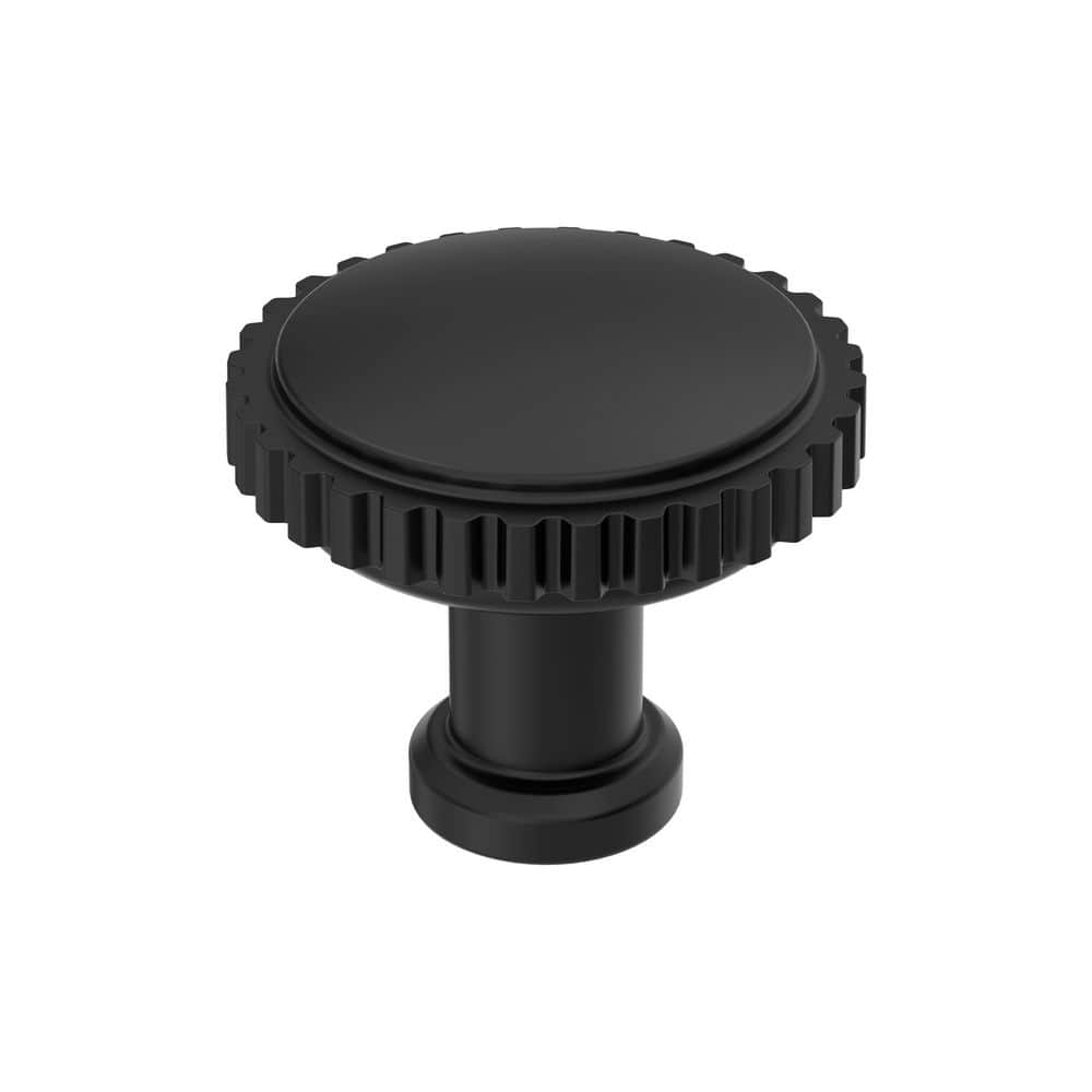 Farewind 1-1/4 in. (32mm) Diameter Matte Black Classic Round Cabinet Knob price history on PriceWatchPro
