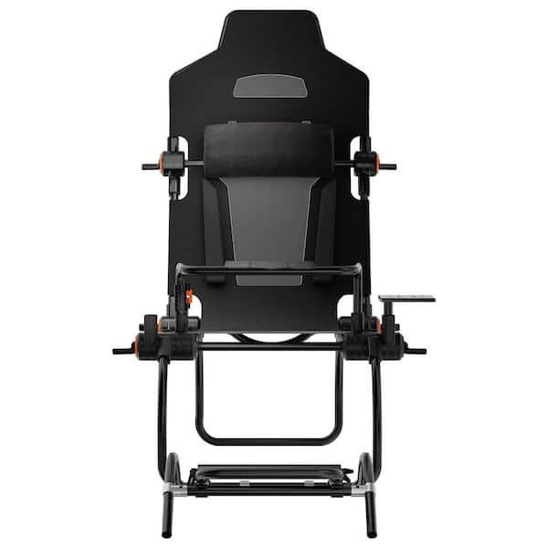 Racing Wheel Stand Foldable for Logitech G923/G920/G29, Adjustable, Portable Steel Cockpit, GT/Formula Mode Large Size