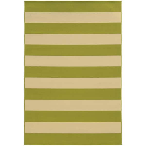 Home Decorators Collection Nantucket Lime 5 ft. x 8 ft. Area Rug