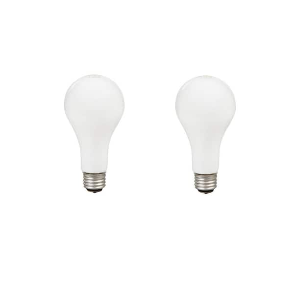 Sylvania 50-200-250-Watt A21 3-Way Incandescent Light Bulb in 2850K Soft White Color Temperature (2-Pack)