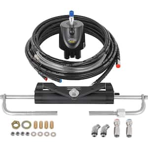 150HP Hydraulic Outboard Steering Kit with two lengths of 20 ft. hose Boat Marine System