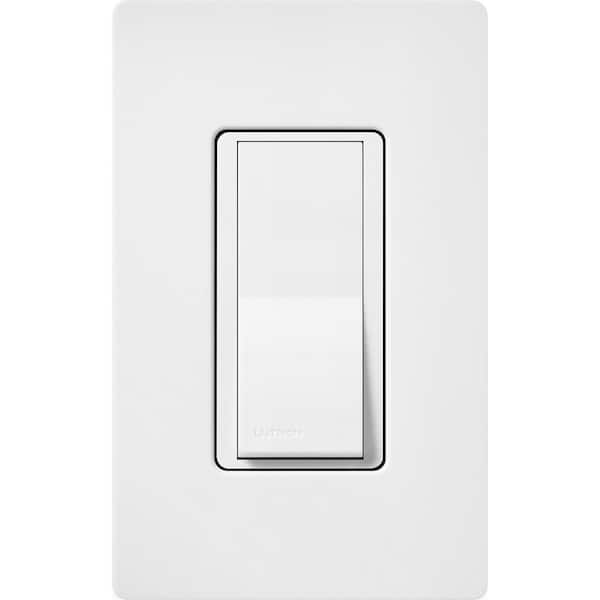 Claro On/Off Switch, 15-Amp/3-Way, Snow (SC-3PS-SW)