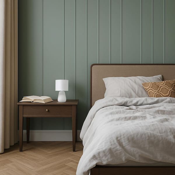 Simple Designs 11.02 in. Off White Mini Modern Ceramic Texture