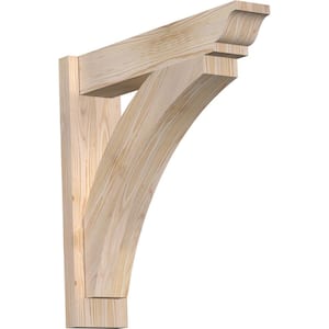 6 in. x 24 in. x 24 in. Douglas Fir Thorton Traditional Smooth Outlooker