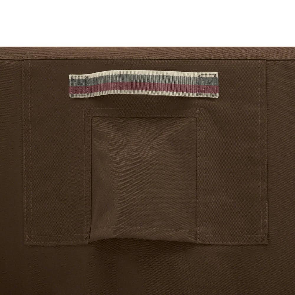Madrona Large Brown Waterproof Patio Loveseat Cover with Handles