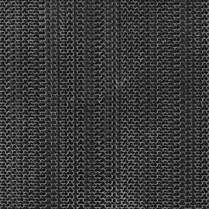 Blaze Echo Black 11.41 in. x 11.61 in. Matte Resin Wall Tile (0.92 sq. ft./Each)