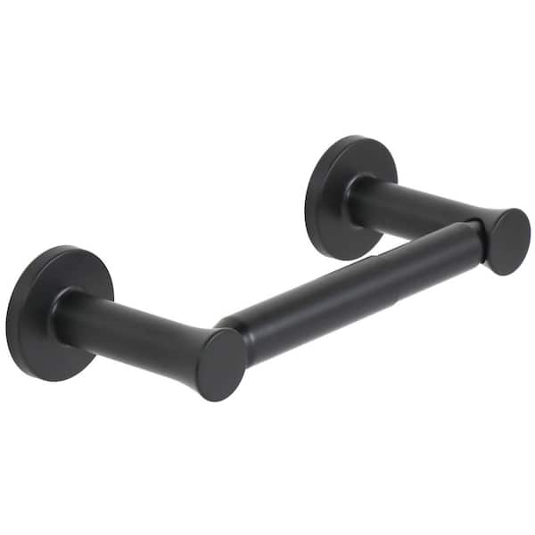 Lucien Wall Mounted Toilet Paper Holder in Matte Black