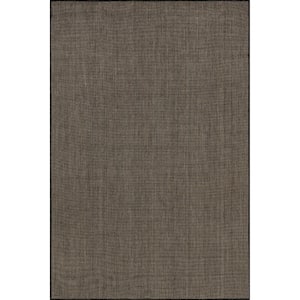 Nakia Transitional Dark Gray 5 ft. x 8 ft. Indoor/Outdoor Area Rug