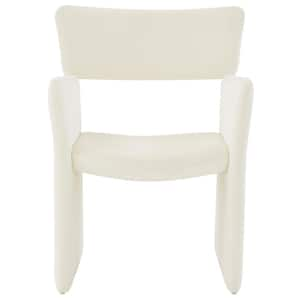 Jayke Cream 16.9 in. Wood Dining Chair