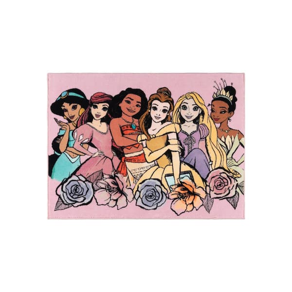 Disney Princess Group Multi-Colored 3 ft. x 5 ft. Indoor Polyester
