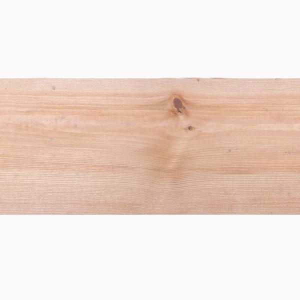 WeatherShield 1 in. x 8 in. x 8 ft. Pressure-Treated Cedar-Tone Board  163042 - The Home Depot