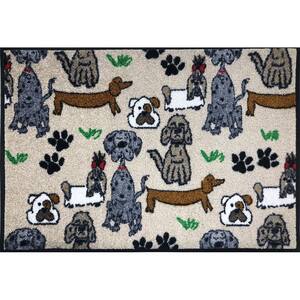 Studio 67 Whimsy Sea Turtles 20 In X 30 In Nylon Doormat W6787 The Home Depot