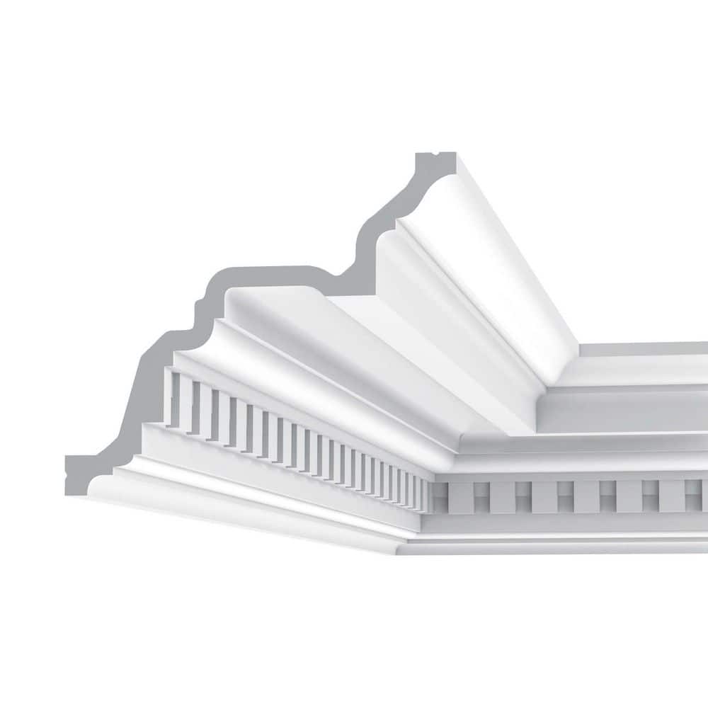 ORAC DECOR 6-1/2 in. x 7-5/8 in. x 78-3/4 in. Dentil Primed ORAC DECOR 6-1/2 in. x 7-5/8 in. x 78-3/4 in. Dentil Primed