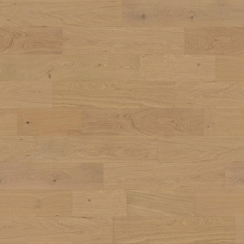 Victoria White Oak 1/2 in. T x 9.5 in. W Tongue and Groove Wire Brush Engineered Hardwood Flooring (34.1 sq. ft. / Case)