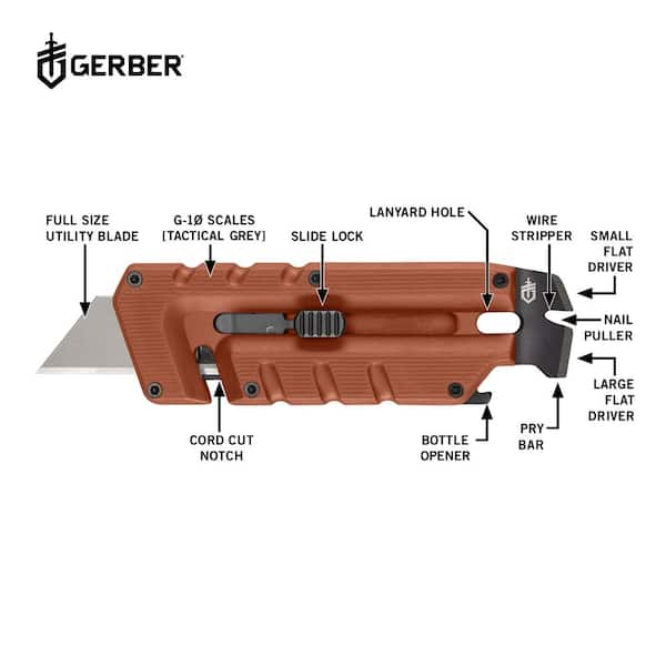 Prybrid 8-in-1 Multi Tool Utility Knife