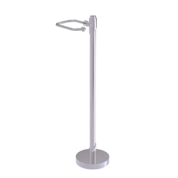 Allied Brass Tribecca Freestanding Toilet Paper Holder in Polished Chrome