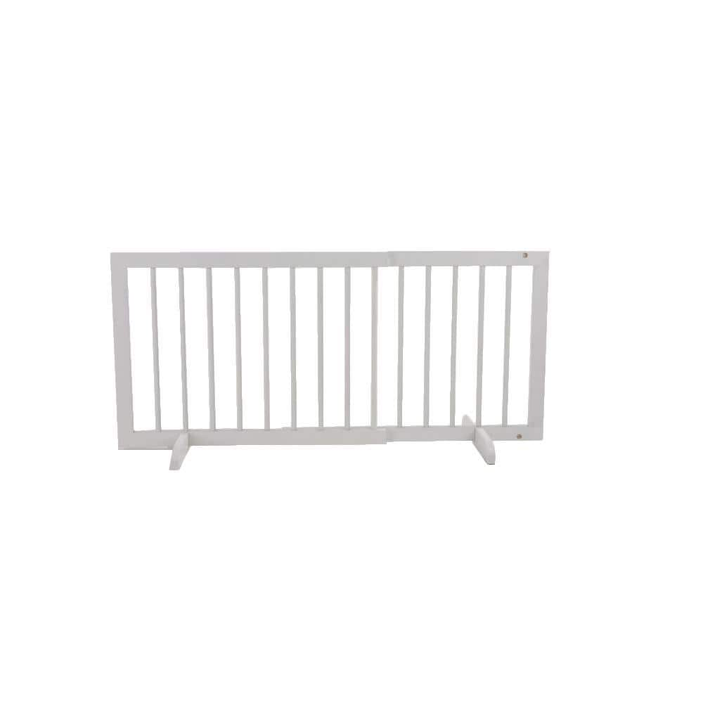 Cardinal Gates 20 in. H x 28 in. to 51.75 in. W x 2 in. D White