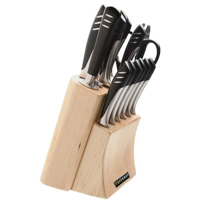 15-Piece Stainless Steel Knife Set