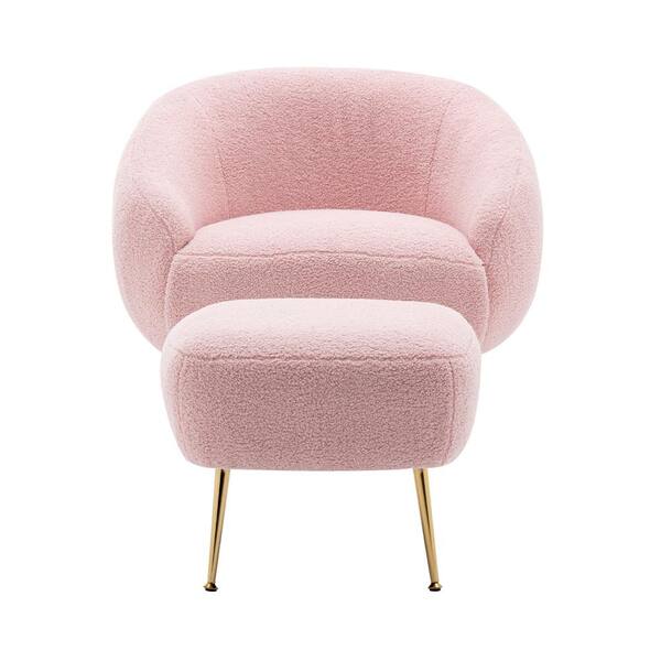 pink fluffy chair target