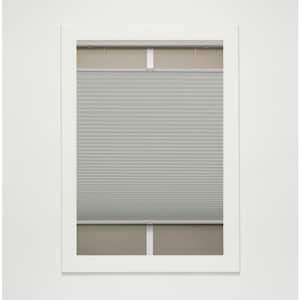 Gray Cloud Cordless Top-Down Bottom-Up Blackout Eco Polyester Cellular Shades - 18 in. W x 64 in. L
