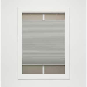 Gray Cloud Cordless Top-Down Bottom-Up Blackout Polyester Cellular Shades - 34 in. W x 36 in. L