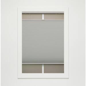 Gray Cloud Cordless Top-Down Bottom-Up Blackout Eco Polyester Cellular Shades - 62.5 in. W x 64 in. L