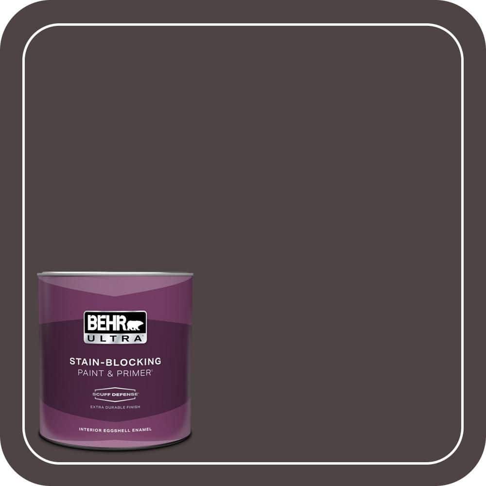 1 qt. #N110-7 Black Garnet Extra Durable Eggshell Enamel Interior Paint & Primer price history on PriceWatchPro