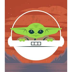Green Star Wars The Child Tapestry