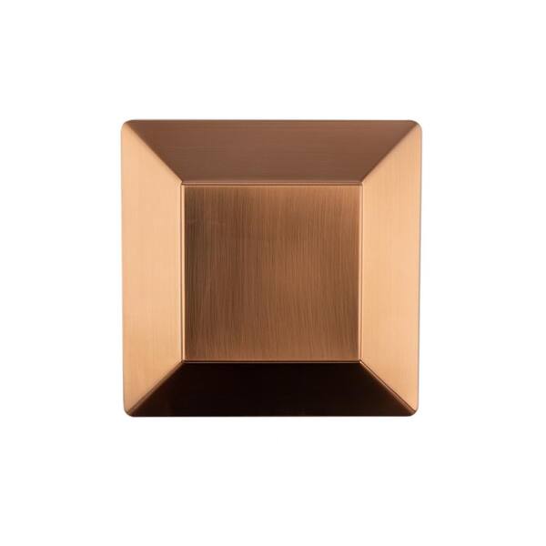 Deckorators 6 in. x 6 in. Victoria Copper Plateau Pressure Treated Wood Post Cap