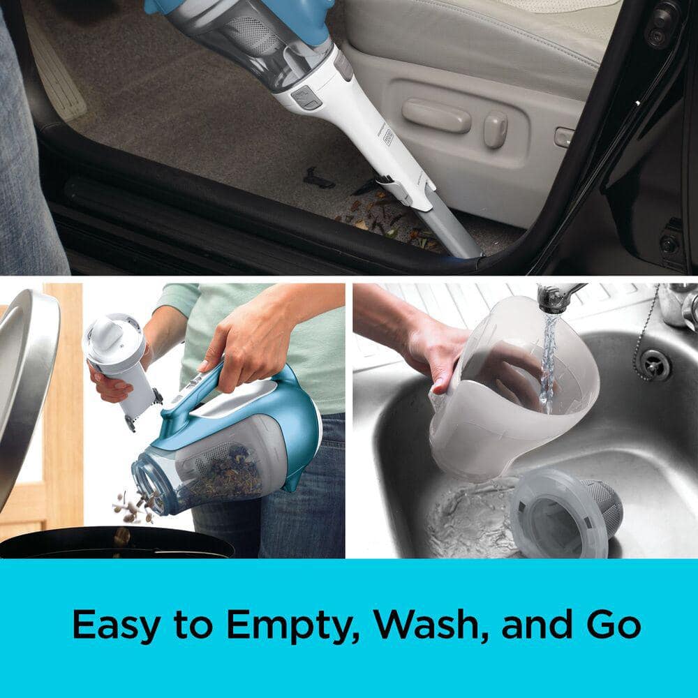 BLACK DECKER 16-Volt Max Cordless Lithium DustBuster Hand Vacuum ‼️possibly could have missing or broken parts and also dust‼️
