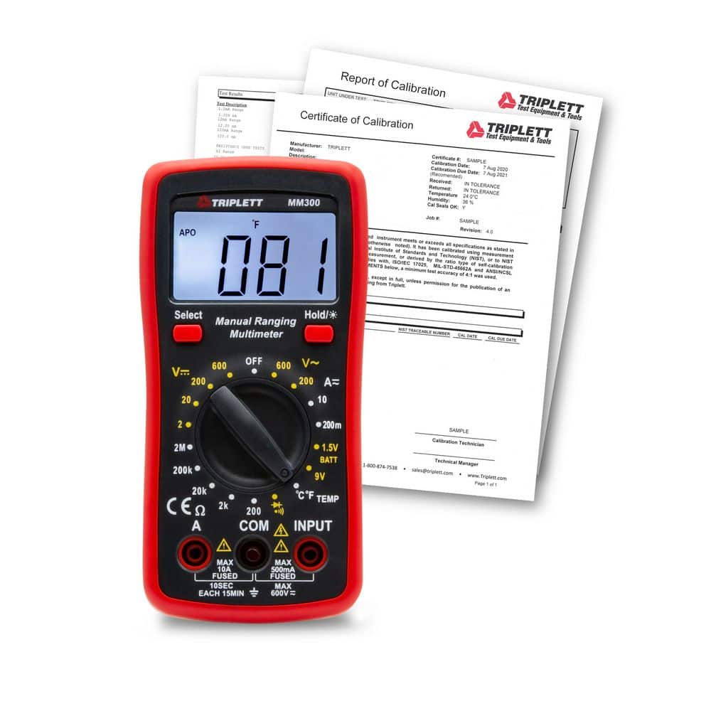 Manual Ringing DMM with Traceability to NIST price history on PriceWatchPro