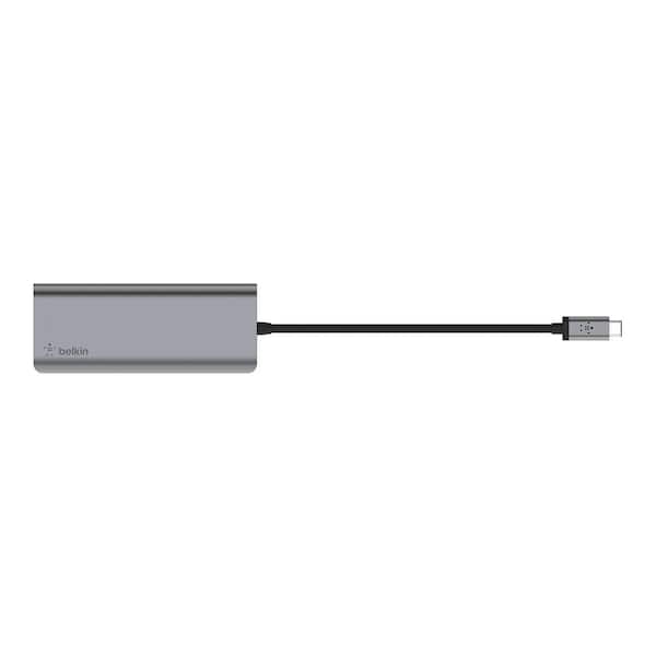 Belkin USB-C 6-in-1 Multiport Adapter AVC008btSGY - The Home Depot