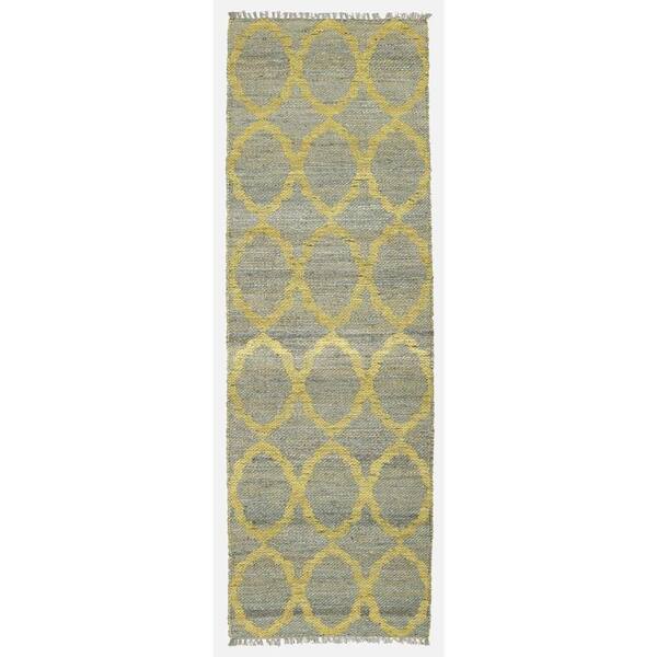 Kaleen Kenwood Grey 2 ft. 6 in. x 8 ft. Double Sided Runner