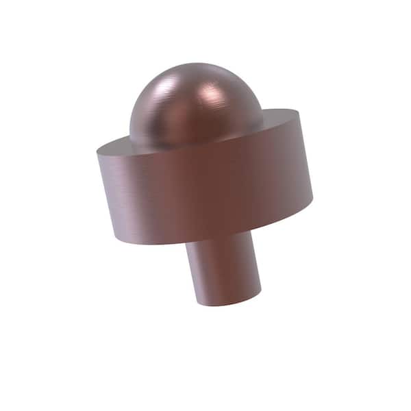 Allied Brass 1-1/2 in. Cabinet Knob in Antique Copper