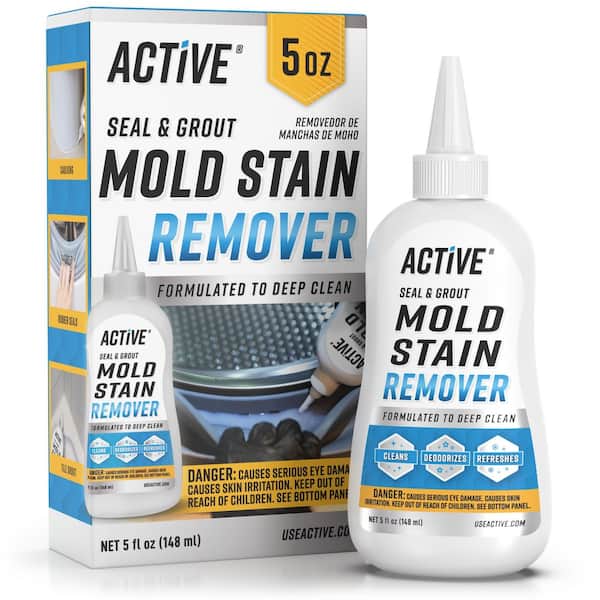 Mold and Mildew Stain Remover Gel 5 oz. Appliance Cleaner Pro Solution for Shower, Grout, Caulk, Front Load Washer Seal