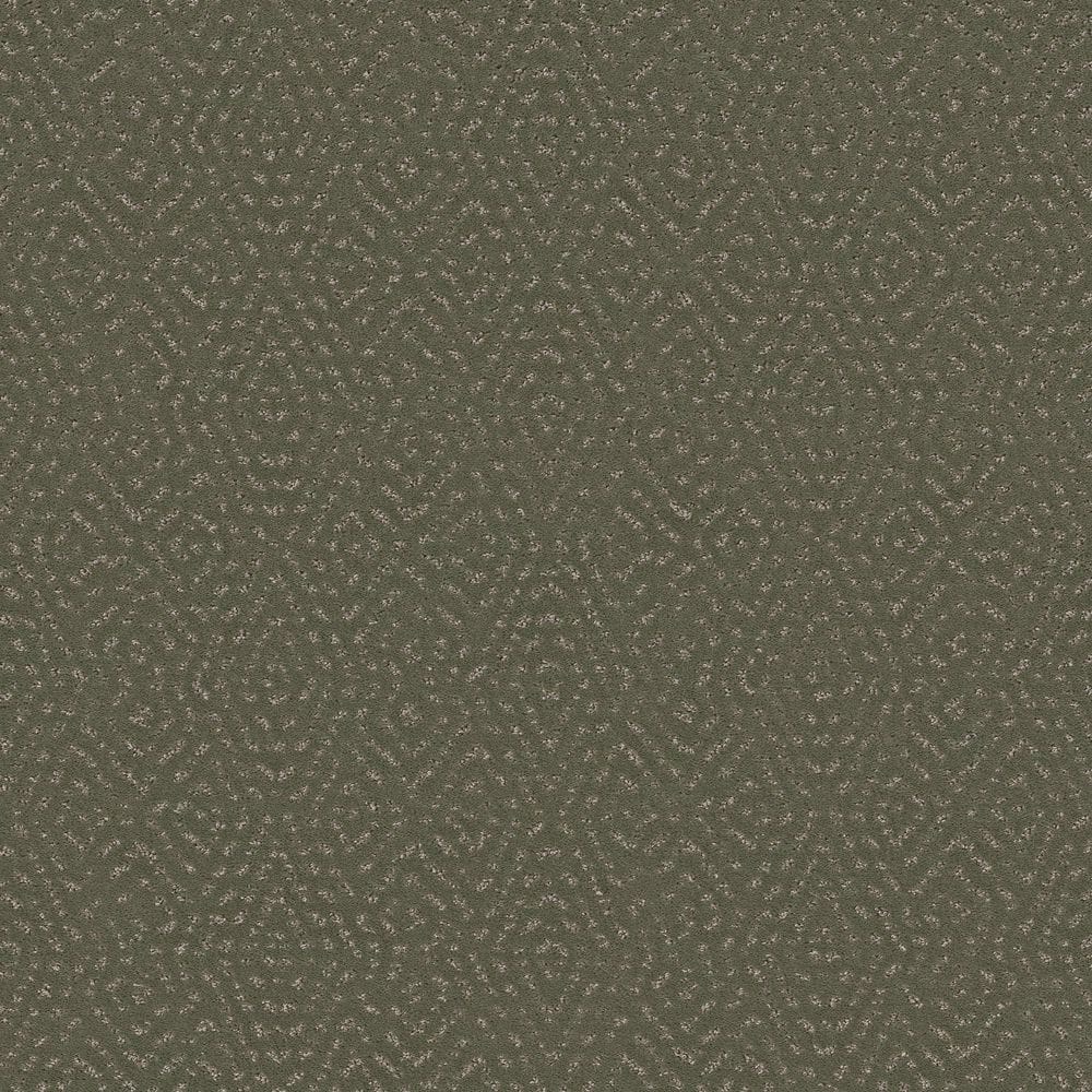 8 in. x 8 in. Pattern Carpet Sample - Soothing Step - Color Garden Green price history on PriceWatchPro