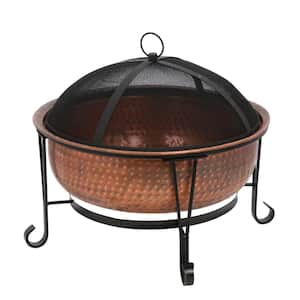 Catalina Creations Copper Fire Pit, Catalina Creations Cast Iron Fire Pit